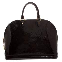 مملوكة مسبقًا حقيبة لوي فيتون ألما فيرنيه أمارنت مونوغرامي GM