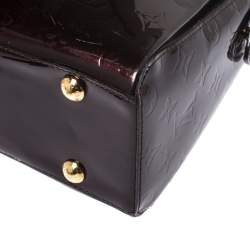 مملوكة مسبقًا Louis Vuitton Amarante Monogram Vernis Melrose Avenue Bag