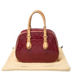 Pre Owned Louis Vuitton Pomme D’amour Vernis Summit Drive Bag