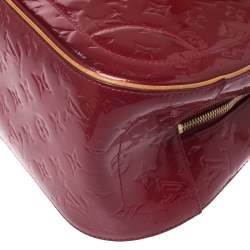 Pre Owned Louis Vuitton Pomme D’amour Vernis Summit Drive Bag