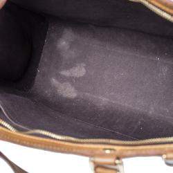 Pre Owned Louis Vuitton Amarante Monogram Vernis Brea GM Bag