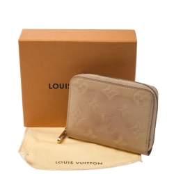 Louis Vuitton Dune Monogram Vernis Zippy Coin Purse