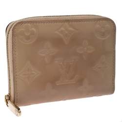 Louis Vuitton Dune Monogram Vernis Zippy Coin Purse