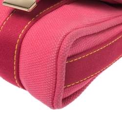 Pre Owned Louis Vuitton Pink Canvas Antigua Sac Rabat Bag