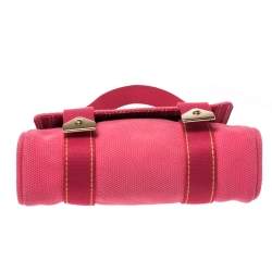 Pre Owned Louis Vuitton Pink Canvas Antigua Sac Rabat Bag