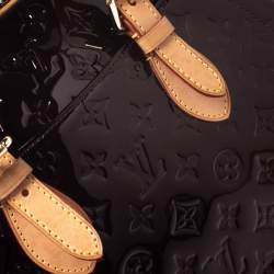 Pre Owned Louis Vuitton Amarante Monogram Vernis Summit Drive Bag