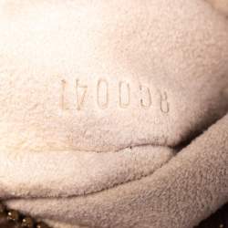 Pre Owned Louis Vuitton Beige Monogram Leather Limited Edition Stratus Olympe PM Bag