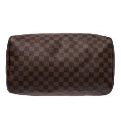 Pre Owned حقيبة لوي فيتون سبيدي كانفاس دامييه أيبين 35