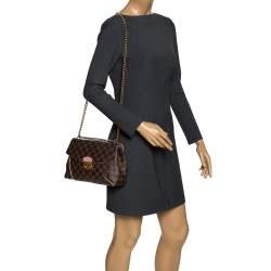 Pre Owned حقيبة كتف لوي فيتون Caïssa  كانفاس دامييه أيبيين