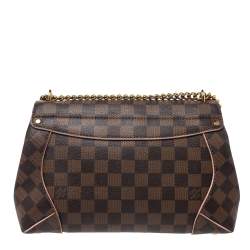 Pre Owned حقيبة كتف لوي فيتون Caïssa  كانفاس دامييه أيبيين