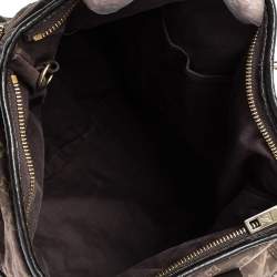 Pre Owned Louis Vuitton Fusain Monogram Idylle Canvas Elegie Bag
