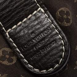 Pre Owned Louis Vuitton Fusain Monogram Idylle Canvas Elegie Bag
