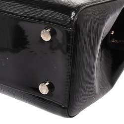 Pre Owned Louis Vuitton Black Electric Epi Leather Brea GM Bag