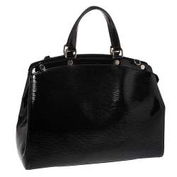 Pre Owned Louis Vuitton Black Electric Epi Leather Brea GM Bag
