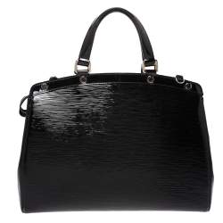 Pre Owned Louis Vuitton Black Electric Epi Leather Brea GM Bag