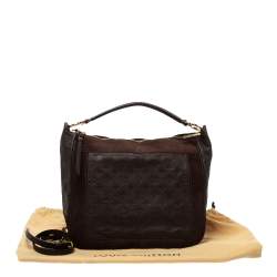 Pre Owned Louis Vuitton Ombre Monogram Empreinte Leather Audacieuse MM Bag