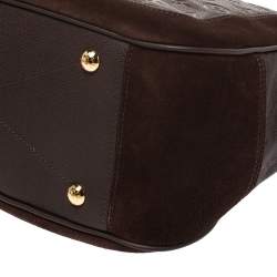 Pre Owned Louis Vuitton Ombre Monogram Empreinte Leather Audacieuse MM Bag