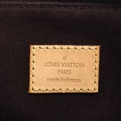 Pre Owned حقيبة لوي فيتون بيليفو فيرنيه مونوغرامي عنابية GM