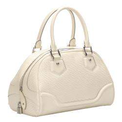 Louis Vuitton White Epi Leather Bowling Montaigne PM Bag Louis Vuitton | TLC