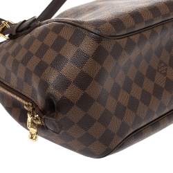 Pre Owned Louis Vuitton Damier Ebene Belem MM Bag