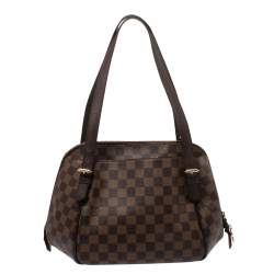 Pre Owned Louis Vuitton Damier Ebene Belem MM Bag