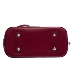 Pre Owned حقيبة لوي ف يتون ألما جلد أيبي حمراء ياقوتية BB