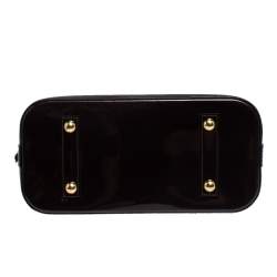 مملوكة مسبقًا Louis Vuitton Amarante Monogram Vernis Leather Alma PM Bag