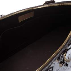 مملوكة مسبقًا Louis Vuitton Amarante Monogram Vernis Leather Alma PM Bag