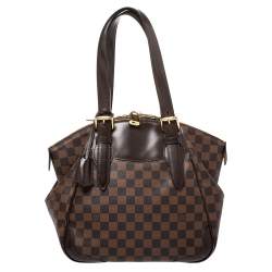 Pre Owned Louis Vuitton Damier Ebene Canvas Verona MM Bag