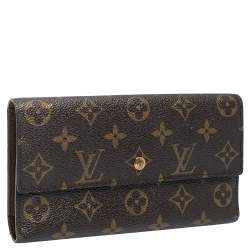 Louis Vuitton Monogram Canvas Sarah Continental Wallet 