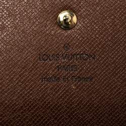 Louis Vuitton Monogram Canvas Sarah Continental Wallet 