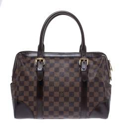 Pre Owned Louis Vuitton Damier Ebene Canvas Berkeley Bag