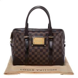 Pre Owned Louis Vuitton Damier Ebene Canvas Berkeley Bag