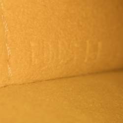 مملوكة مسبقًا حقيبة لوي فيتون ألما جلد إيبي سيترون صفراء صغيرة