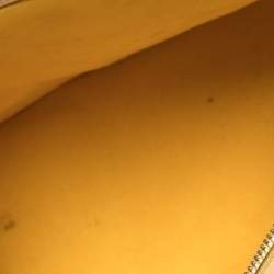 مملوكة مسبقًا حقيبة لوي فيتون ألما جلد إيبي سيترون صفراء صغيرة