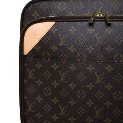 Pre Owned Louis Vuitton Monogram Canvas Business Pegase Legere 55 Luggage