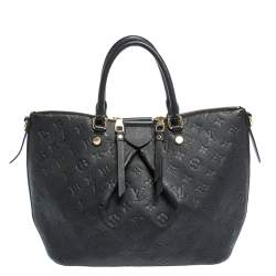 Louis Vuitton Mazarine Handbag Monogram Empreinte Leather MM at