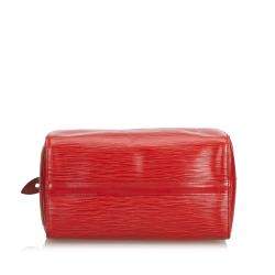 Louis Vuitton Red Epi Leather Speedy 25 Bag Louis Vuitton | TLC