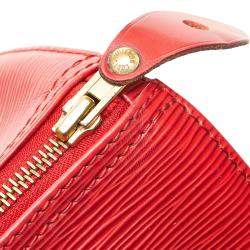 Louis Vuitton Red Epi Leather Speedy 25 Bag Louis Vuitton | TLC