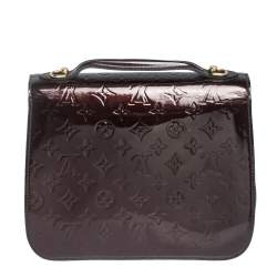 Pre Owned Louis Vuitton Amarante Monogram Vernis Mirada Bag 