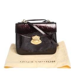 Pre Owned Louis Vuitton Amarante Monogram Vernis Mirada Bag 