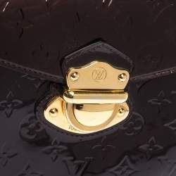 Pre Owned Louis Vuitton Amarante Monogram Vernis Mirada Bag 