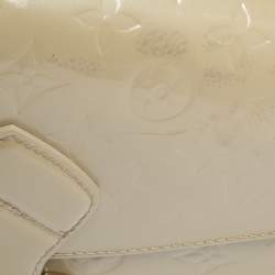 مملوكة مسبقًا Louis Vuitton Blanc Corail Monogram Vernis Bellflower PM Bag