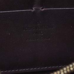 مملوكة مسبقًا Louis Vuitton Amarante Monogram Vernis Zip Around Wallet