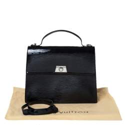Pre Owned Louis Vuitton Black Electric Epi Leather Sevigne GM Bag