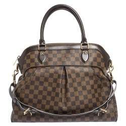 Pre Owned Louis Vuitton Damier Ebene Canvas Trevi GM Bag