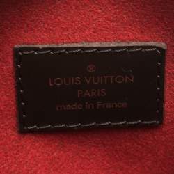 Pre Owned Louis Vuitton Damier Ebene Canvas Trevi GM Bag