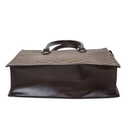Pre Owned Louis Vuitton Damier Ebene Canvas Venice Sac Plat Bag