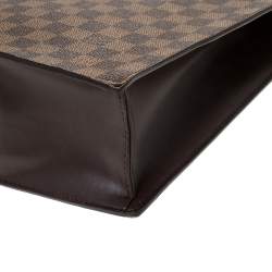 Pre Owned Louis Vuitton Damier Ebene Canvas Venice Sac Plat Bag
