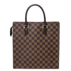 Pre Owned Louis Vuitton Damier Ebene Canvas Venice Sac Plat Bag